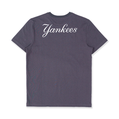 MLB CORE BASIC NEW YORK YANKEES GRAPHITE SHORT SLEEVE T-SHIRT