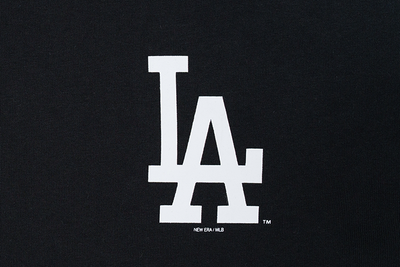 MLB CORE BASIC LOS ANGELES DODGERS BLACK SHORT SLEEVE T-SHIRT