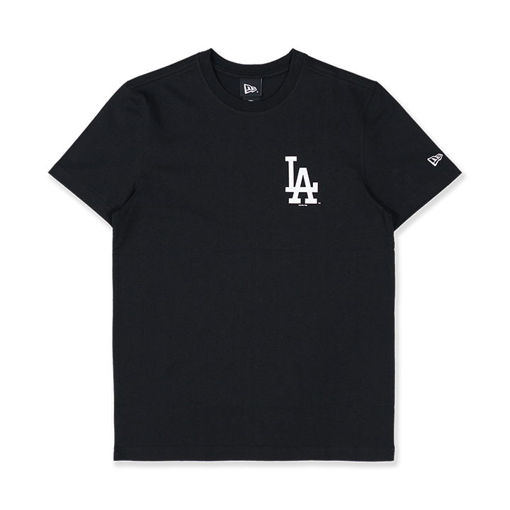 MLB CORE BASIC LOS ANGELES DODGERS BLACK SHORT SLEEVE T-SHIRT