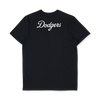MLB CORE BASIC LOS ANGELES DODGERS BLACK SHORT SLEEVE T-SHIRT