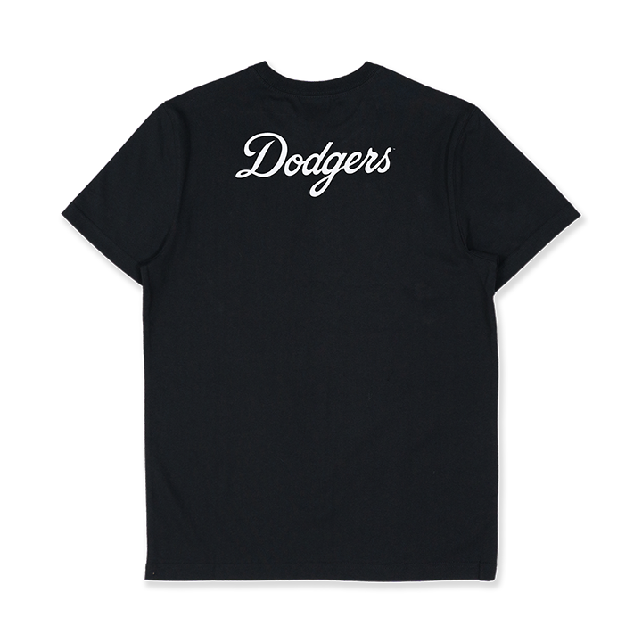MLB CORE BASIC LOS ANGELES DODGERS BLACK SHORT SLEEVE T-SHIRT