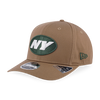 STATUE OF LIBERTY NEW YORK JETS KHAKI 9FIFTY STRETCH SNAP CAP