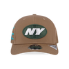 STATUE OF LIBERTY NEW YORK JETS KHAKI 9FIFTY STRETCH SNAP CAP