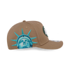 STATUE OF LIBERTY NEW YORK JETS KHAKI 9FIFTY STRETCH SNAP CAP