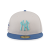 59FIFTY PACK - OCEAN DRIVE NEW YORK YANKEES HEATHER GRAY 59FIFTY CAP