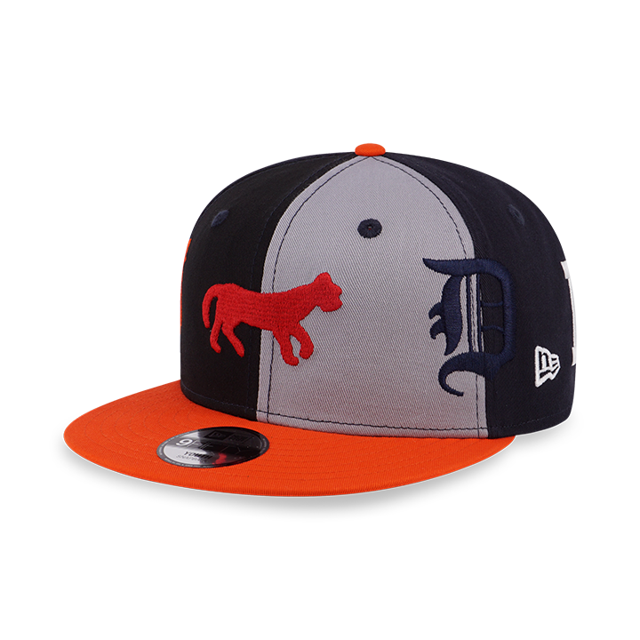 MLB DETROIT TIGERS COOPERSTOWN LOGO PINWHEEL MULTI COLOR KIDS 9FIFTY CAP