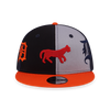 MLB DETROIT TIGERS COOPERSTOWN LOGO PINWHEEL MULTI COLOR KIDS 9FIFTY CAP