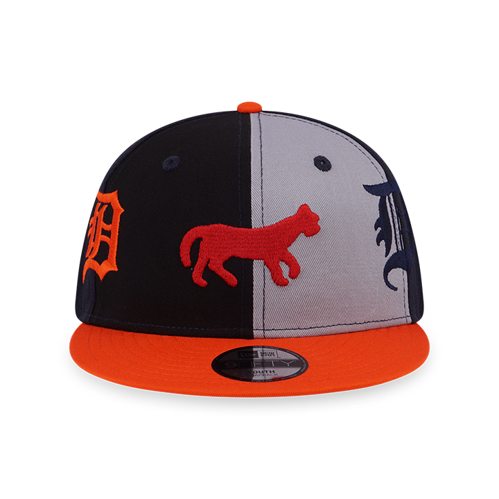 MLB DETROIT TIGERS COOPERSTOWN LOGO PINWHEEL MULTI COLOR KIDS 9FIFTY CAP