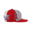 MLB ANAHEIM ANGELS COOPERSTOWN LOGO PINWHEEL MULTI COLOR KIDS 9FIFTY CAP