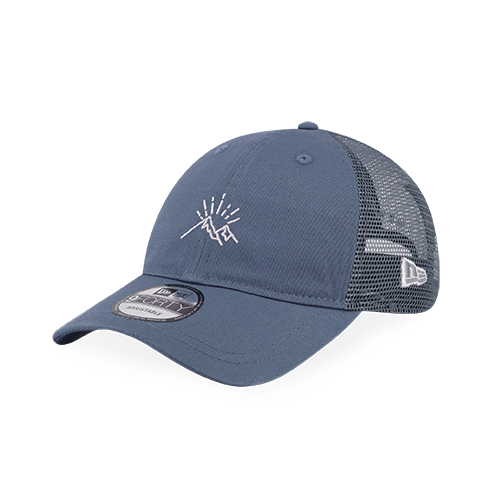 NEW ERA MOUNTAIN LOGO SLATE BLUE 9FORTY UNST CAP