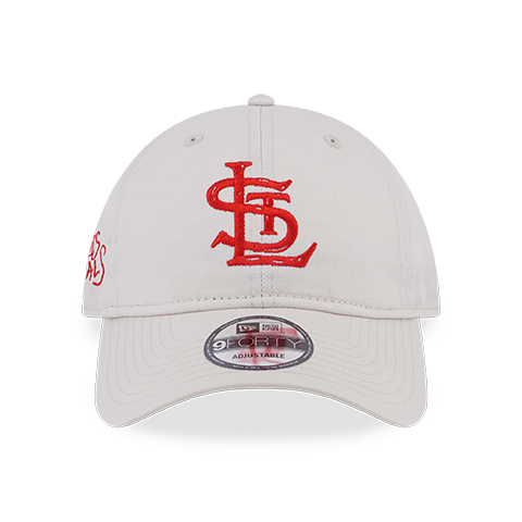 MLB ST. LOUIS CARDINALS COOPERSTOWN HAND DRAWING IVORY 9FORTY UNST CAP