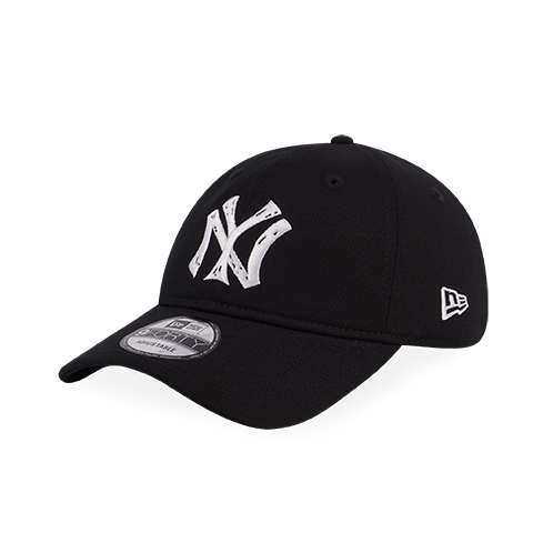 MLB NEW YORK YANKEES COOPERSTOWN HAND DRAWING BLACK 9FORTY UNST CAP