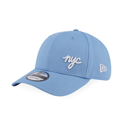 NEW ERA NYC METAL BADGE CAROLINA BLUE 9FORTY CAP