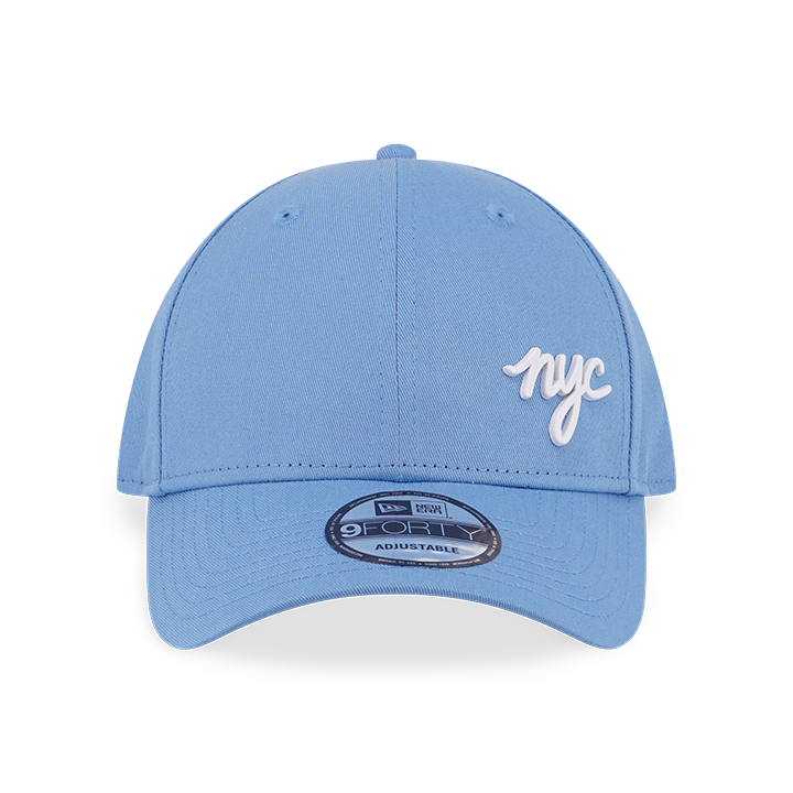 NEW ERA NYC METAL BADGE CAROLINA BLUE 9FORTY CAP