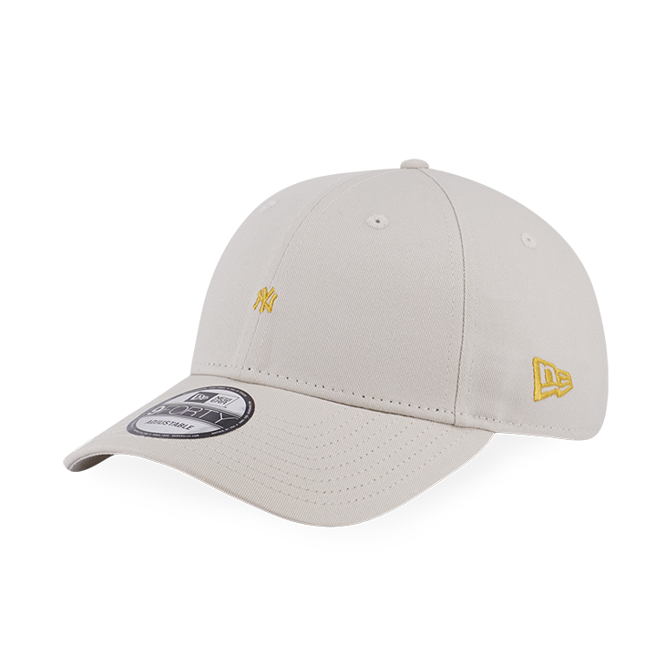 MLB NEW YORK YANKEES MICRO LOGO IVORY 9FORTY CAP