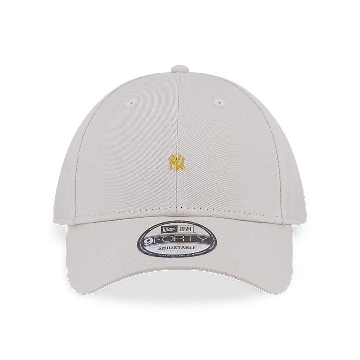 MLB NEW YORK YANKEES MICRO LOGO IVORY 9FORTY CAP