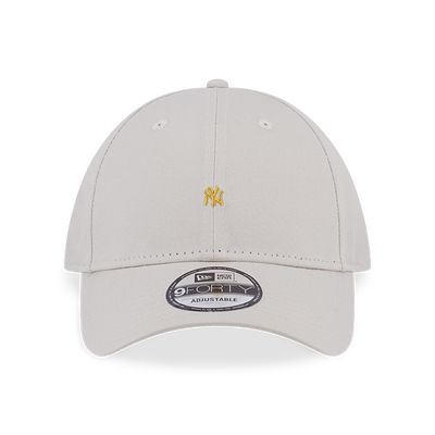 MLB NEW YORK YANKEES MICRO LOGO IVORY 9FORTY CAP