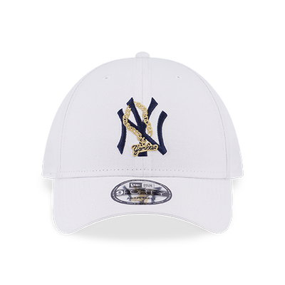 NEW YORK YANKEES MLB CHAIN WHITE 9FORTY CAP