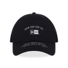 NEW ERA LABEL BLACK 9FORTY CAP