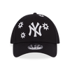NEW YORK YANKEES FLOWER EMBROIDERY BLACK 9FORTY CAP