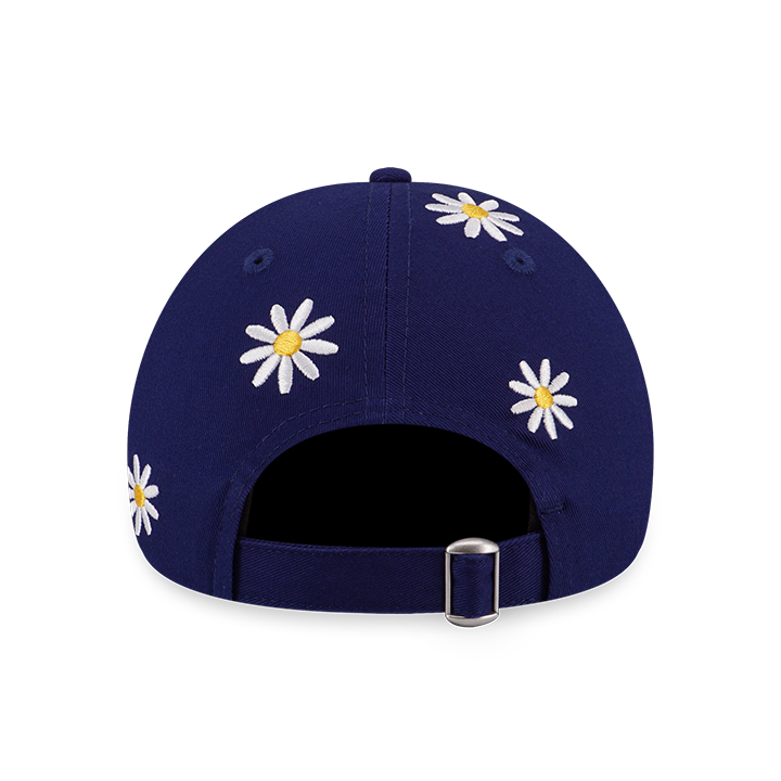 LOS ANGELES DODGERS FLOWER EMBROIDERY DARK ROYAL 9FORTY CAP