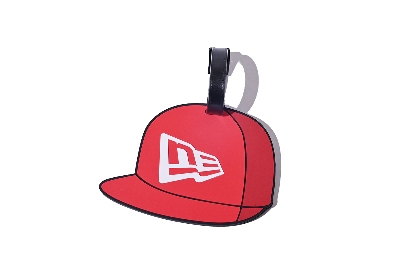 NEW ERA RED LUGGAGE TAG
