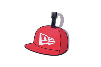 NEW ERA RED LUGGAGE TAG
