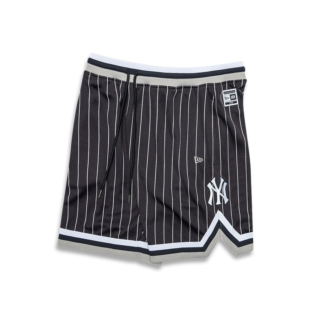 NEW YORK YANKEES OVERSIZED NAVY BASKETBALL SHORTS