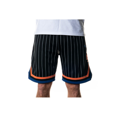 NEW YORK METS OVERSIZED BLACK BASKETBALL SHORTS