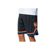 NEW YORK METS OVERSIZED BLACK BASKETBALL SHORTS