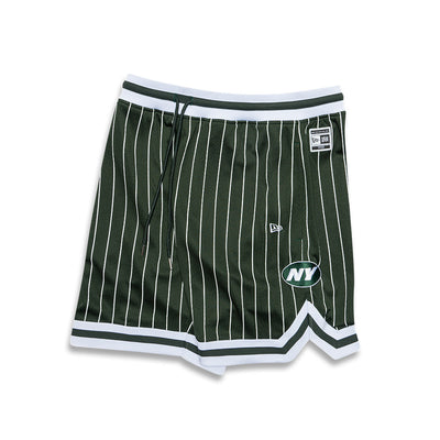 NEW YORK JETS OVERSIZED DARK GREEN BASKETBALL SHORTS