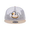 MiLB AKRON RUBBER DUCKS KIDS MESH MESH WHITE KIDS 9FIFTY CAP
