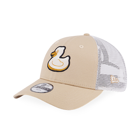 MiLB AKRON RUBBER DUCKS KIDS MESH OAT MILK KIDS 9FORTY CAP