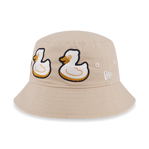 MiLB AKRON RUBBER DUCKS MESH OAT MILK KIDS BUCKET 01