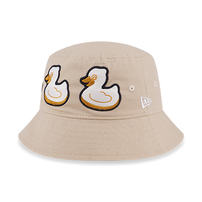 MiLB AKRON RUBBER DUCKS MESH OAT MILK KIDS BUCKET 01