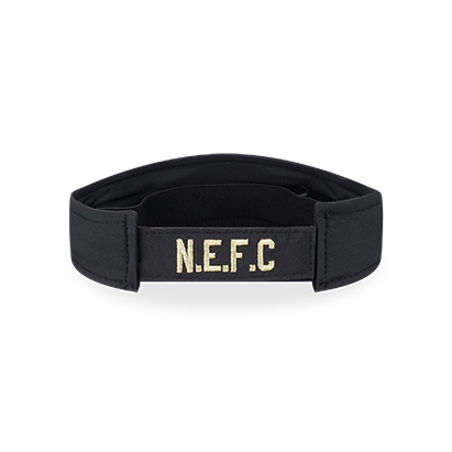 NEW ERA MORNING CLUB-NEFC BLACK VISOR CAP