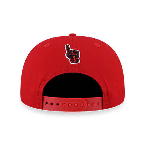 NBA CHICAGO BULL SCARLET GOLFER PCV CAP