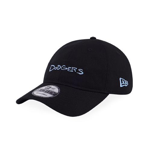 LOS ANGELES DODGERS LEAGUE SCRIBBLE BLACK 9FORTY UNST CAP