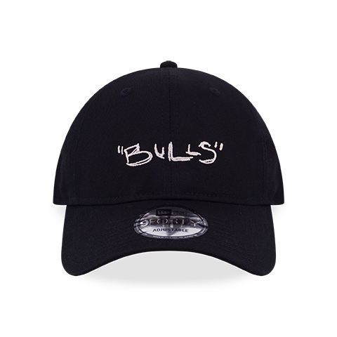 CHICAGO BULLS LEAGUE SCRIBBLE BLACK 9FORTY UNST CAP