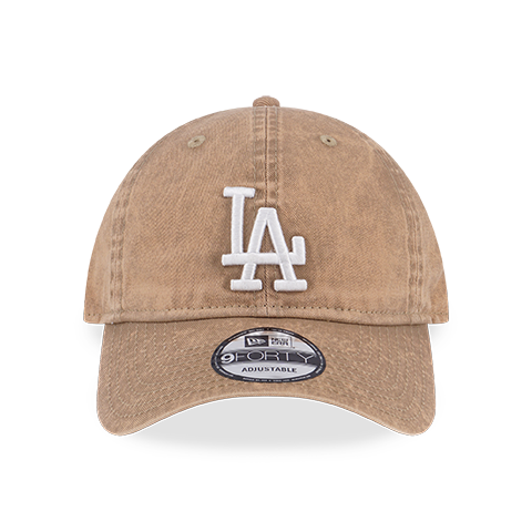 LOS ANGELES DODGERS BROKEN WORLD-ACID WASH OAT MILK 9FORTY UNST CAP