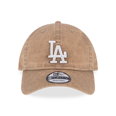 LOS ANGELES DODGERS BROKEN WORLD-ACID WASH OAT MILK 9FORTY UNST CAP