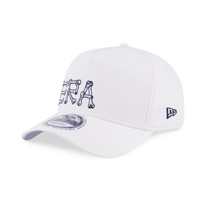 NEW ERA BROKEN WORLD-BONES WHITE 9FORTY AF CAP