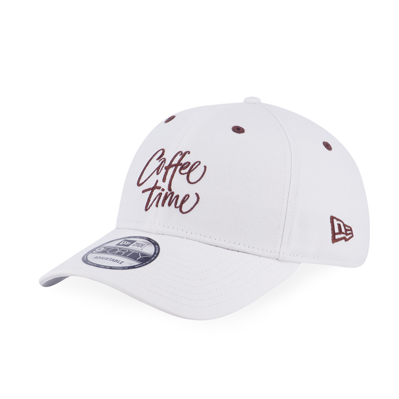 NEW ERA MORNING CLUB-COFFEE WHITE 9FORTY CAP