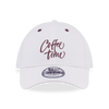 NEW ERA MORNING CLUB-COFFEE WHITE 9FORTY CAP