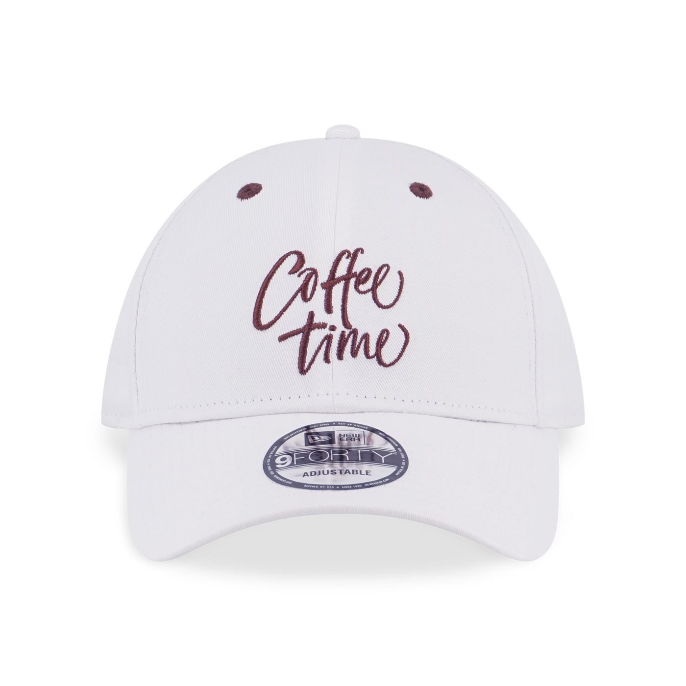 NEW ERA MORNING CLUB-COFFEE WHITE 9FORTY CAP
