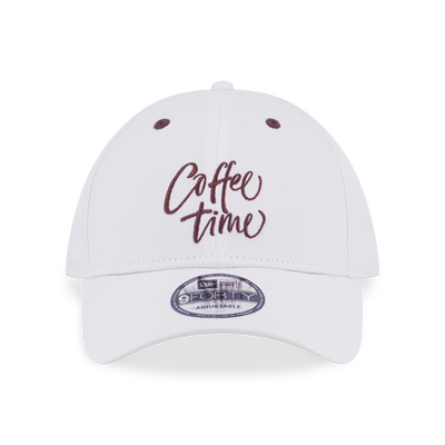 NEW ERA MORNING CLUB-COFFEE WHITE 9FORTY CAP