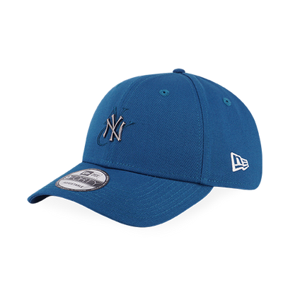 NEW YORK YANKEES MINI ROUGH METAL BADGE UNDERWATER BLUE 9FORTY CAP