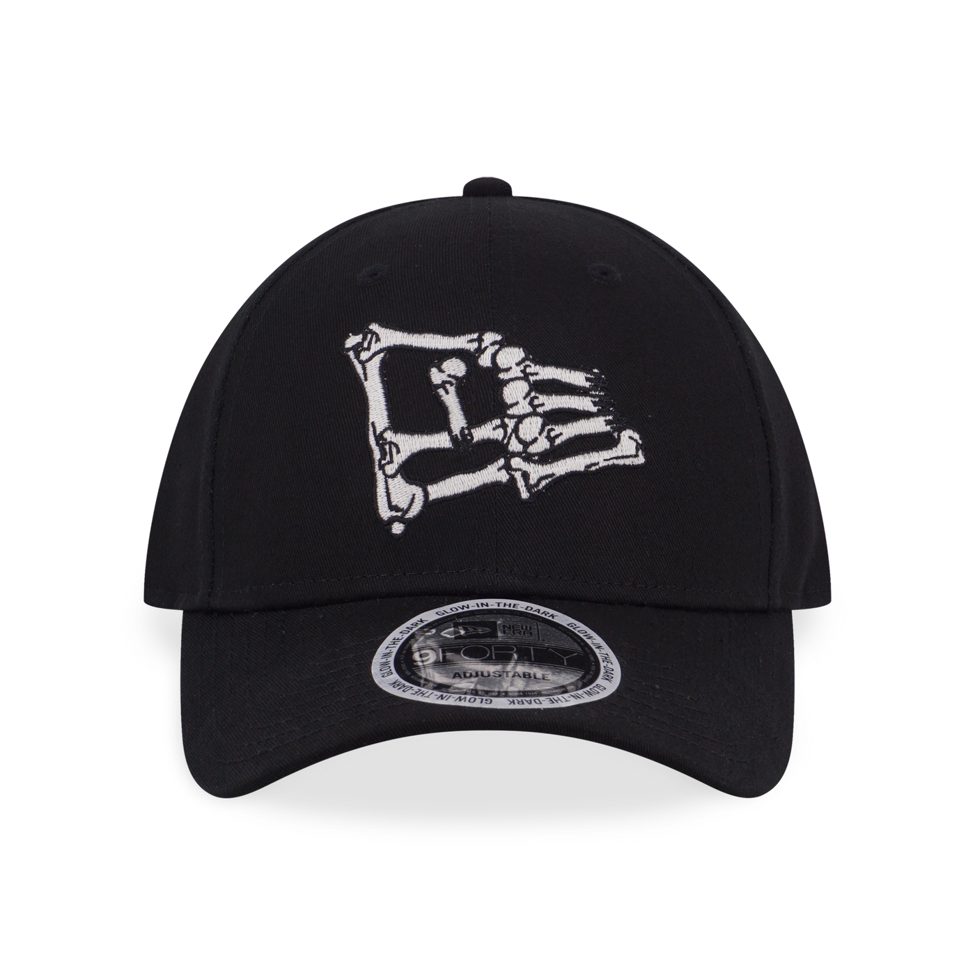 NEW ERA BROKEN WORLD-BONES BLACK 9FORTY CAP