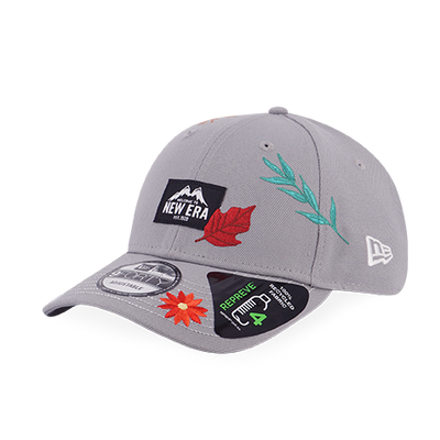 NEW ERA BOTANICAL SNOW GRAY 9FORTY CAP