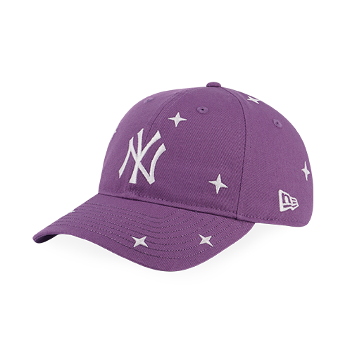 NEW YORK YANKEES OUTDOOR STAR GLOW IN THE DARK PURPLE DUSK 9TWENTY SMALL CAP